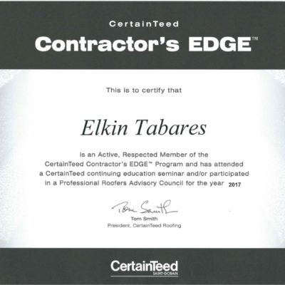 CertainTeed Contractor's Edge 